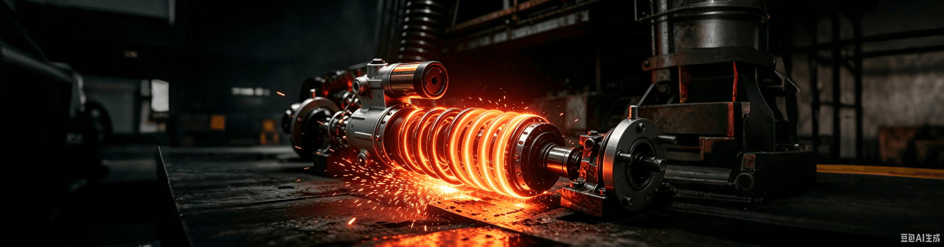 Industrial shock absorber manufacturing